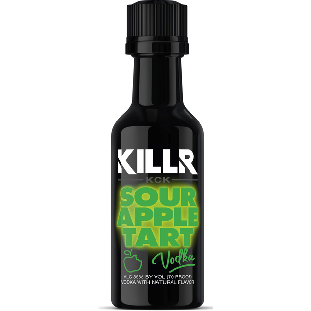 KILLR SOUR APPLE VODKA SHOT