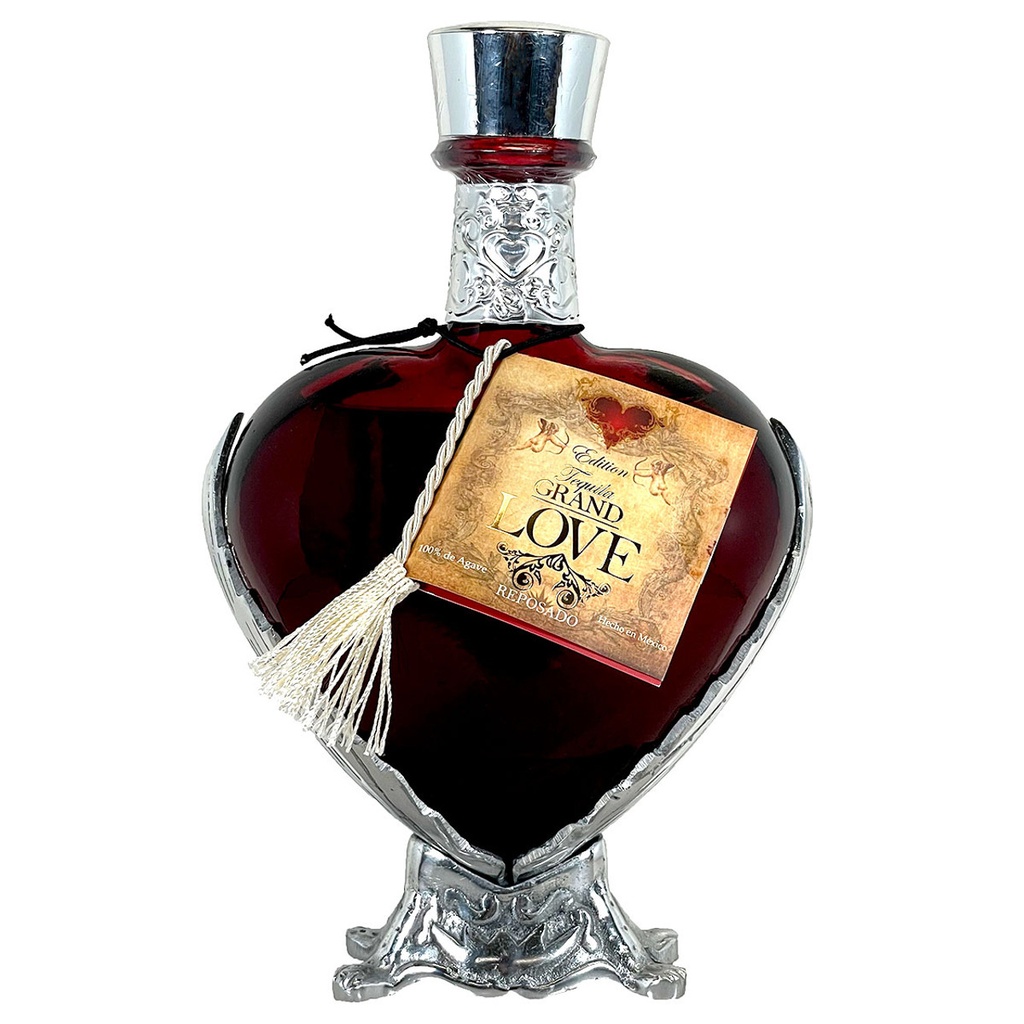 GRAND LOVE RED HEART REPOSADO 750 MIL