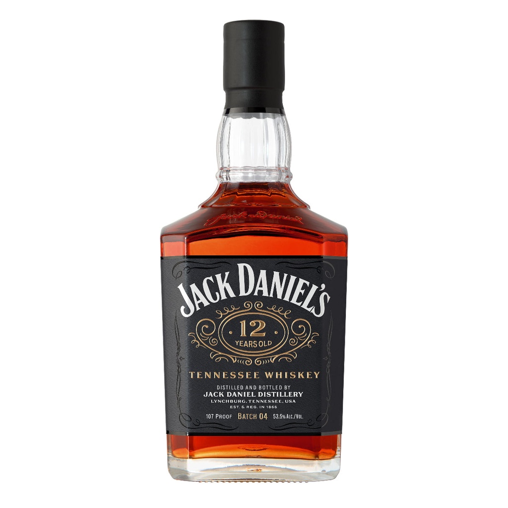 JACK DANIELS 12 YEAR AGED 750ML