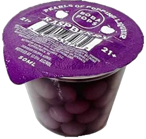 BOBA POPS RASPBERRY SHOT