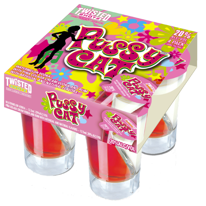 TWISTED PUSSYCAT 4 PACK SHOTS?
