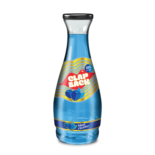 CLAP BACK WINE - BLUE RIZZLER - 1 LTR