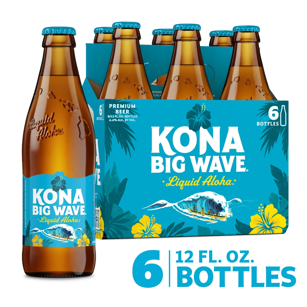 KONA BREWING BIG WAVE GOLDEN ALE 6PK