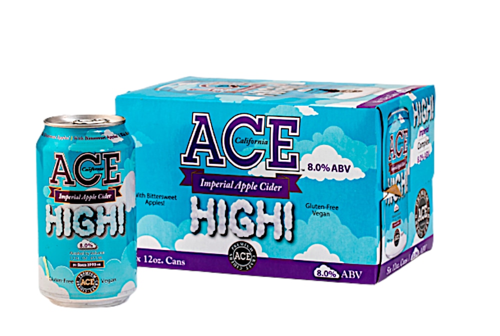 ACE IMPERIAL APPLE CIDER HIGHI 6- PACK 12 OZ CANS