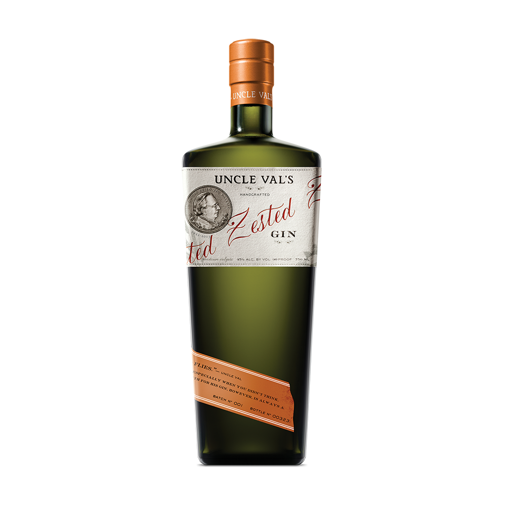 UNCLE VAL'S ZESTED GIN 750ML