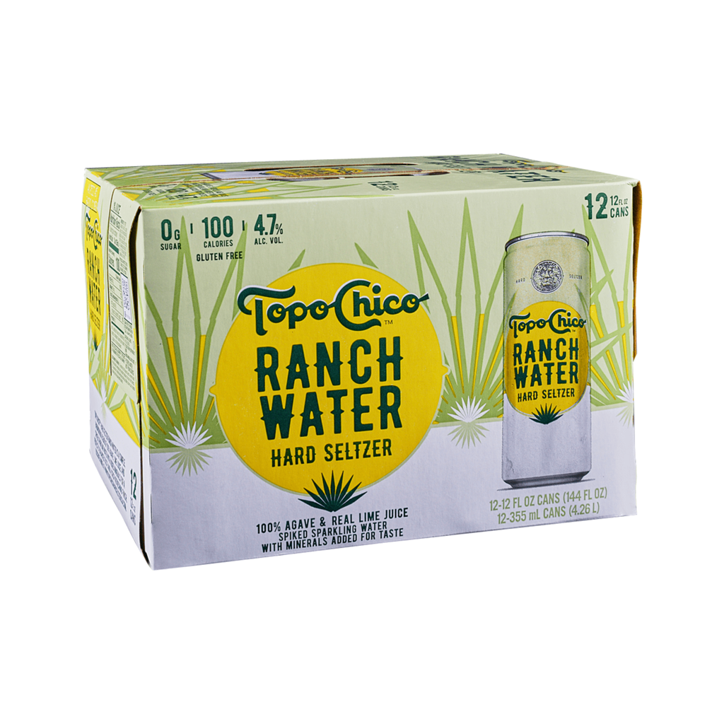 TOPO CHICORANCHO WATER SELTZER 12PK CANS 12OZ