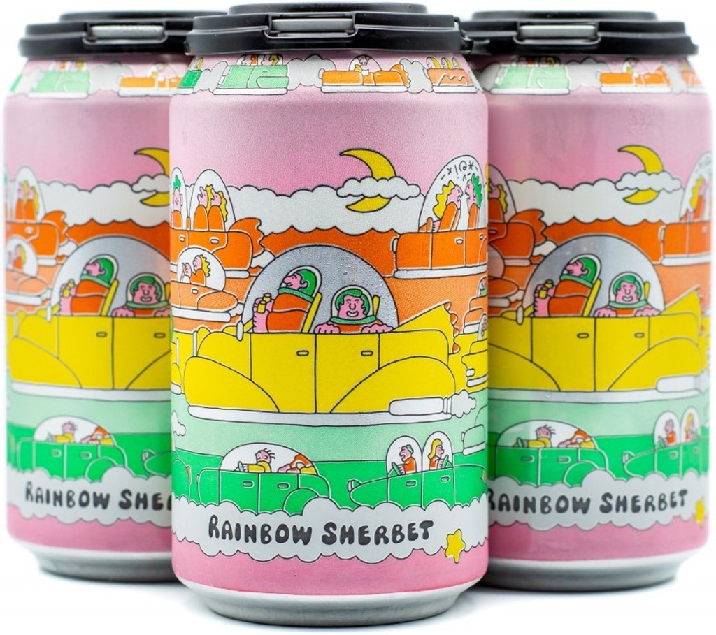 PRAIRIE RAINBOW SHERBET 6- PK CANS
