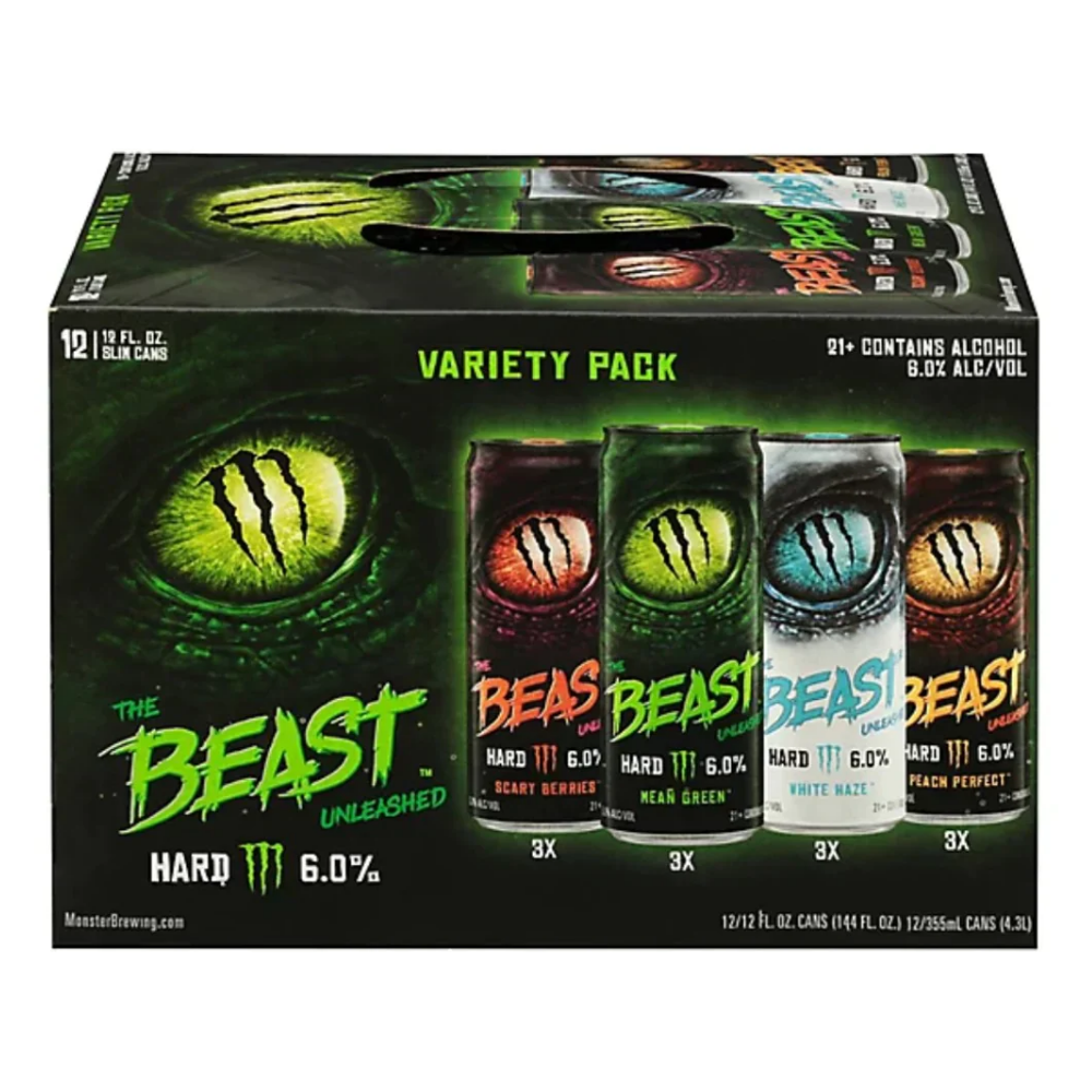 THE BEAST MONSTER VARIETY #1 PACK 12 CAN
