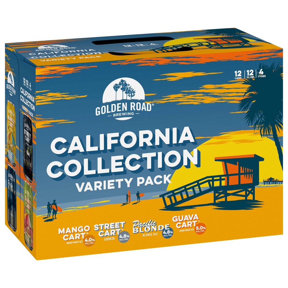 GOLDEN RDCALIFORNIA VARIETY 12PK CANS