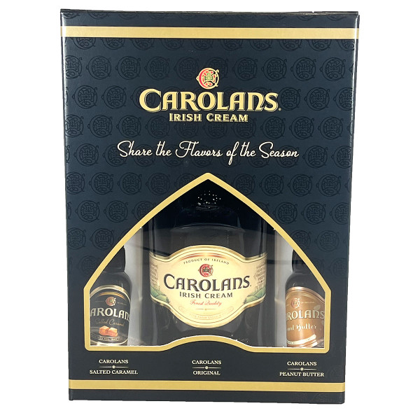 CAROLANS IRISH CREAM 750ML - GIFT SET